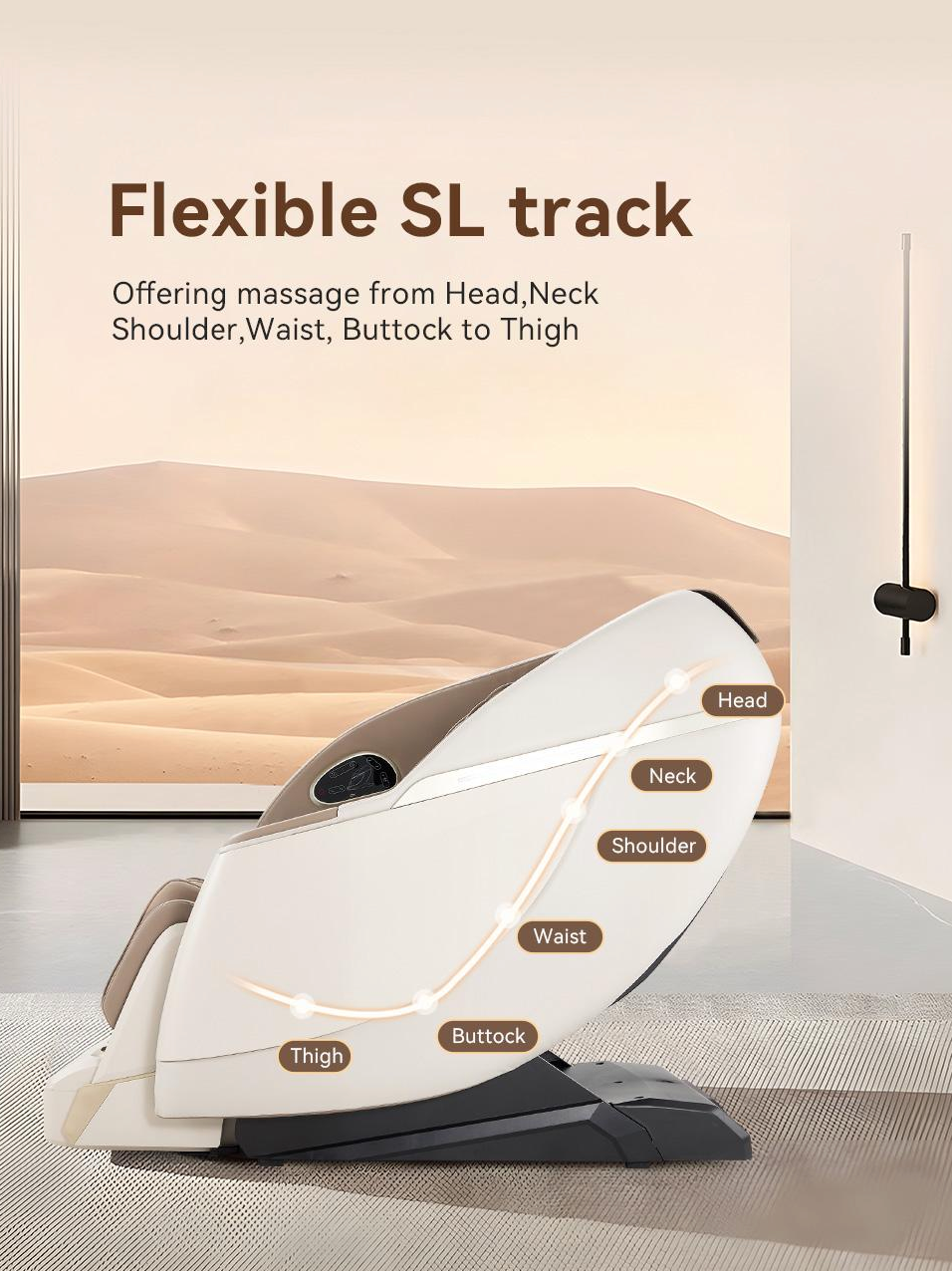 Fauteuil de massage 3D MS-607 – Zéro Gravité & Massage intégral