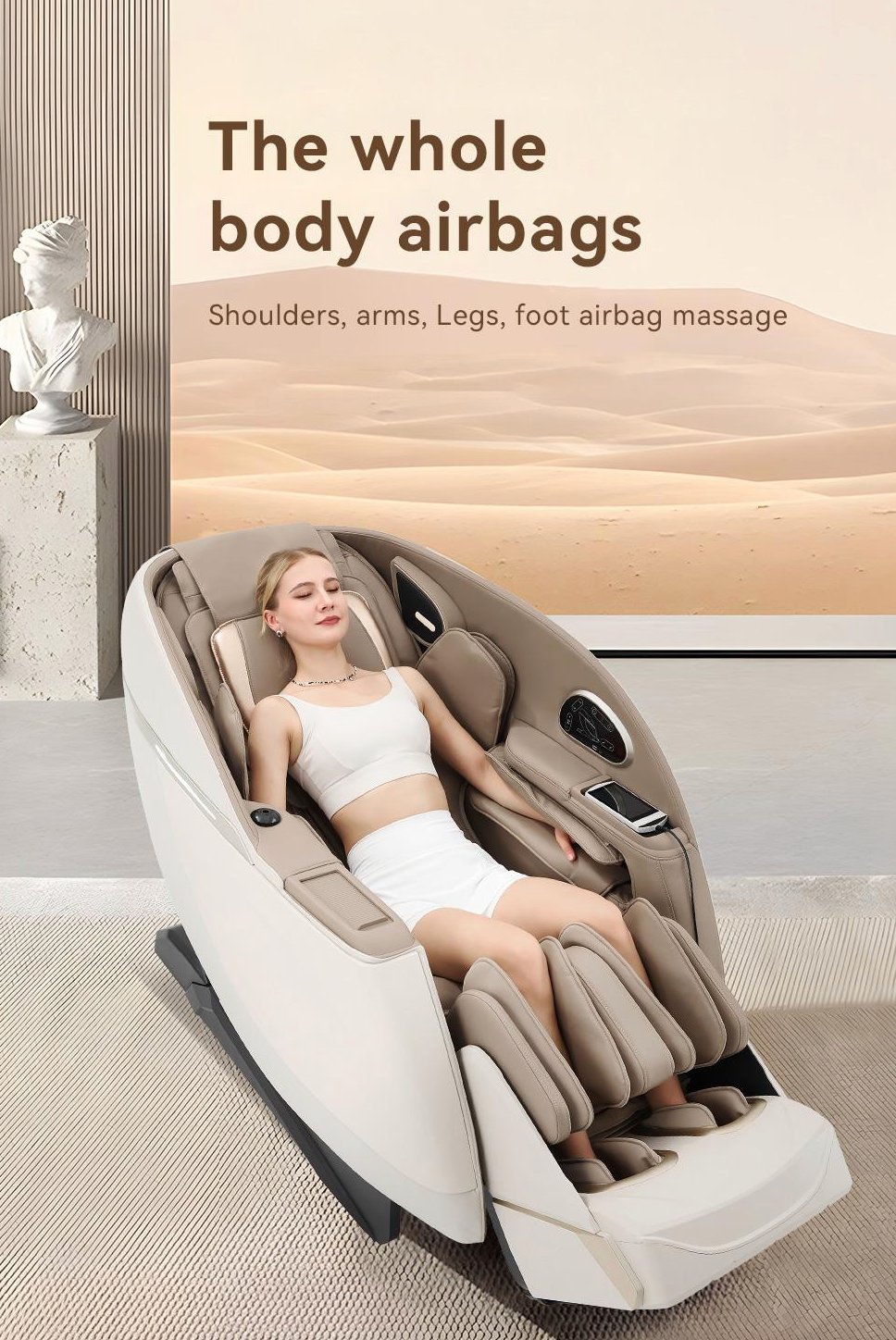 Fauteuil de massage 3D MS-607 – Zéro Gravité & Massage intégral