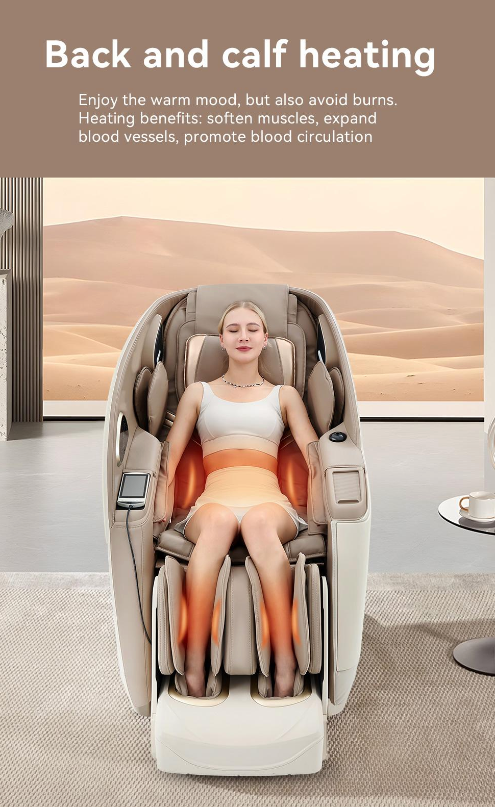 Fauteuil de massage 3D MS-607 – Zéro Gravité & Massage intégral