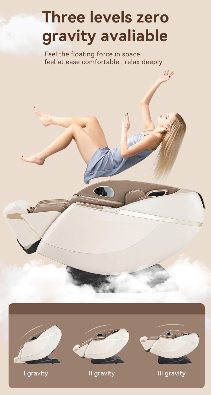 Fauteuil de massage 3D MS-607 – Zéro Gravité & Massage intégral
