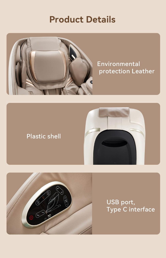 Fauteuil de massage 3D MS-607 – Zéro Gravité & Massage intégral